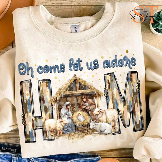 Oh Come Let Us Adore Him Direct to Film Transfers