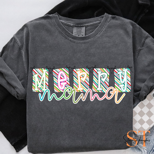 Merry Mama Direct to Film Transfers