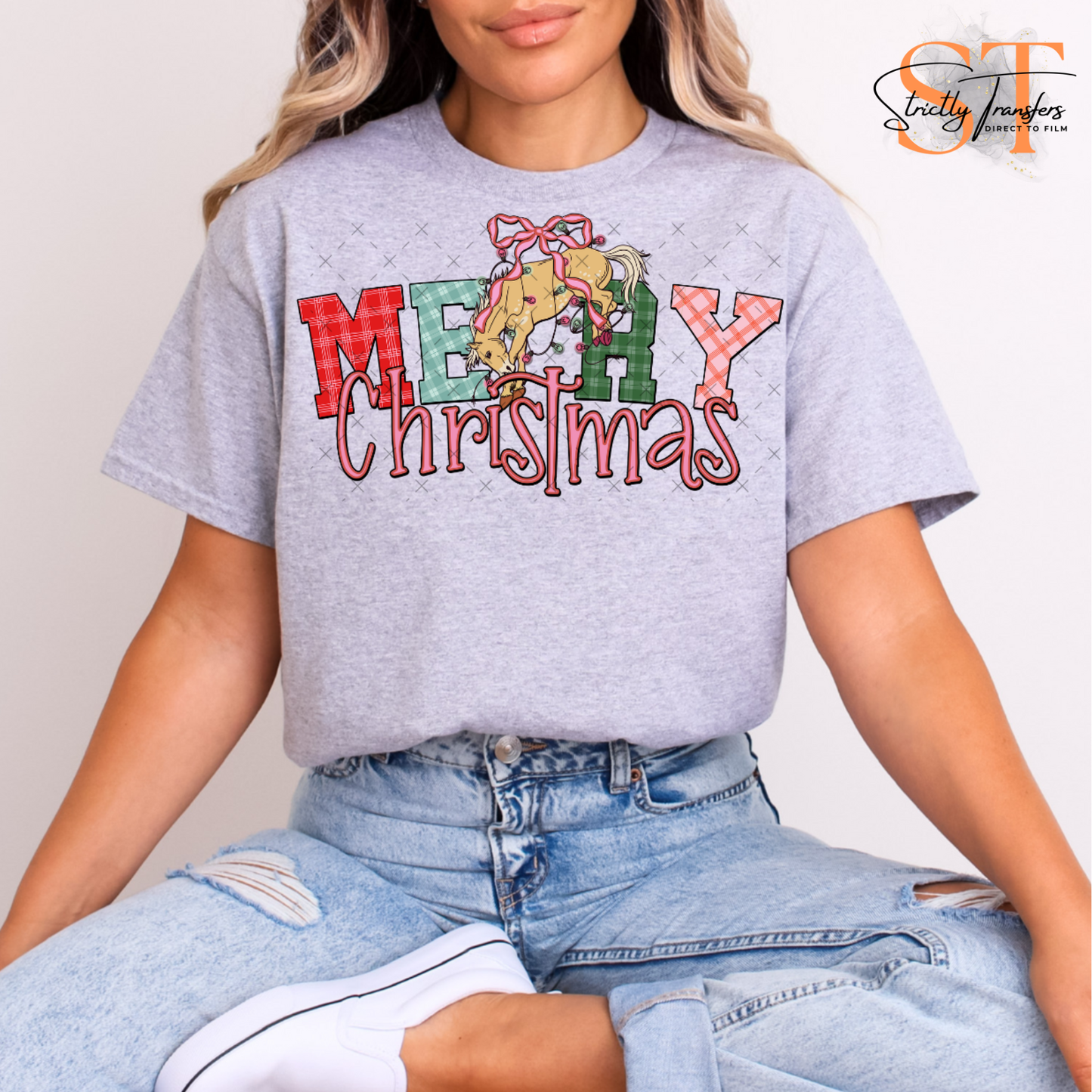 Merry Christmas - 6 options Direct to Film Transfers