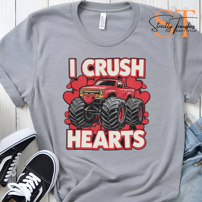 I Crush Hearts Direct to Film Transfers