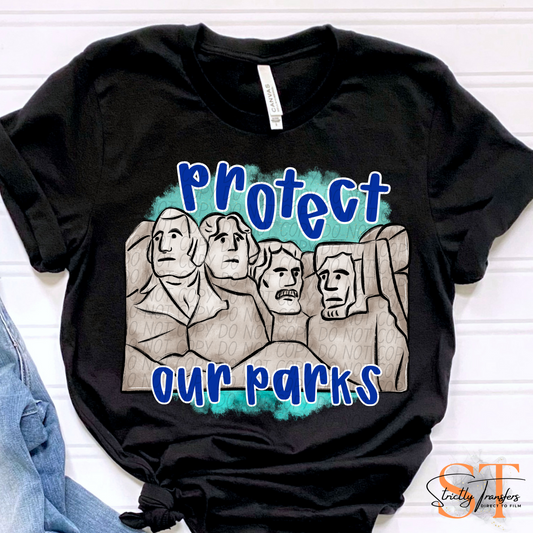 Protect Our Parks - Mt. Rushmore Direct to Film Transfers
