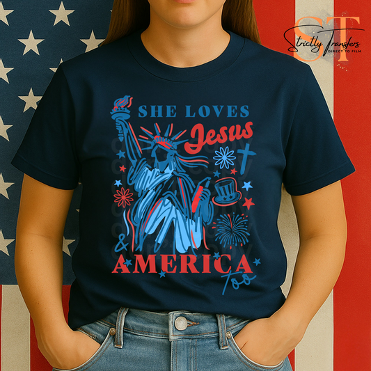 She Love Jesus & America Too Direct to Film Transfers