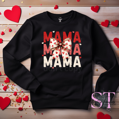 Mama Cream Bow Direct to Film Transfers