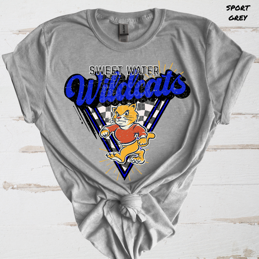 Retro/Vintage Sweetwater Wildcats Direct to Film Transfers