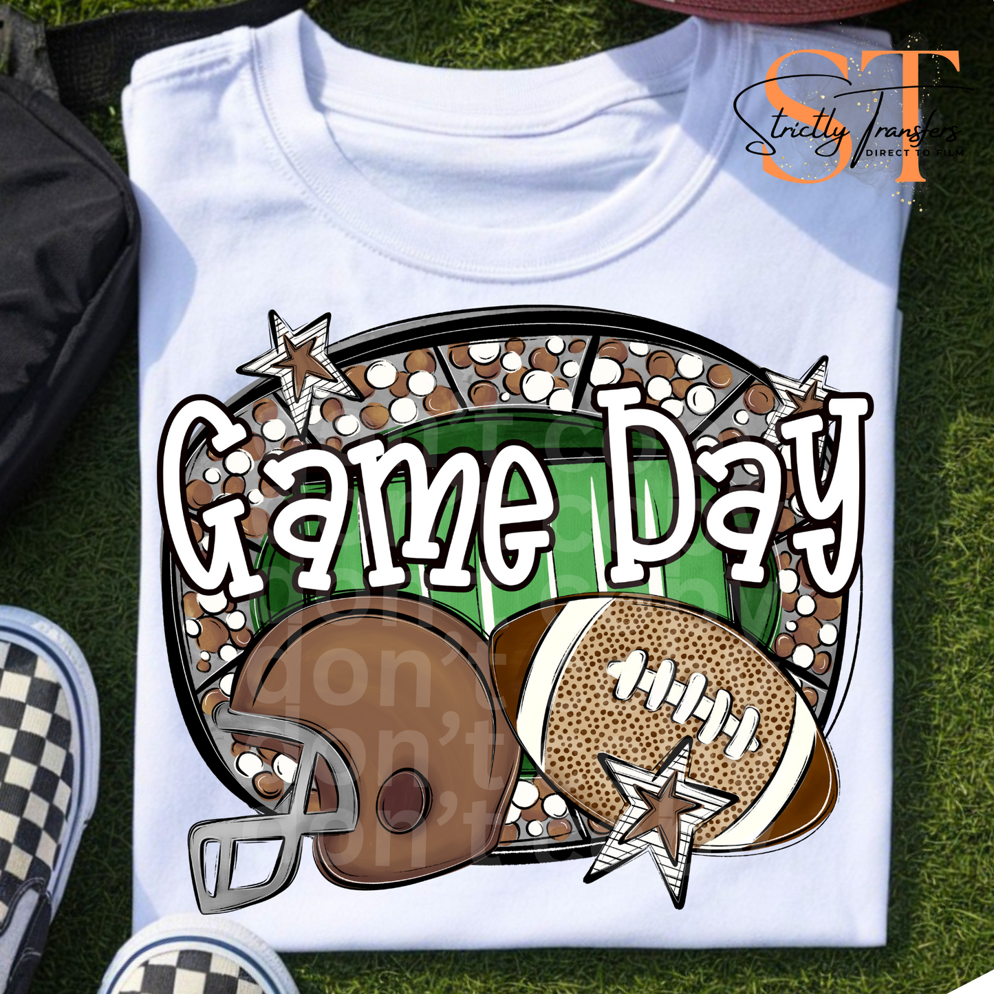 Game Day Football Rounds Direct to Film Transfers