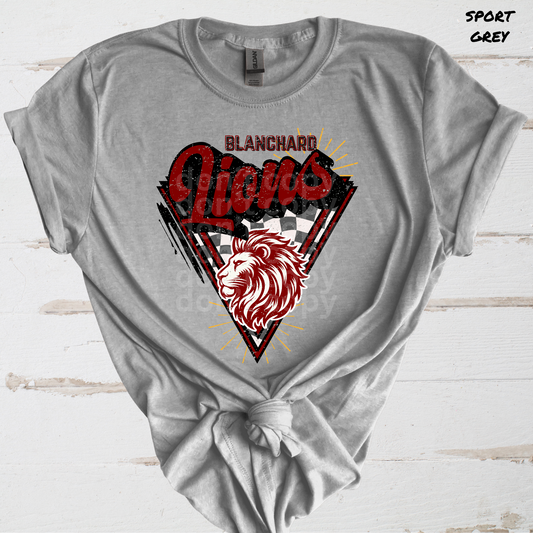 Retro/Vintage Blanchard Lions Direct to Film Transfers