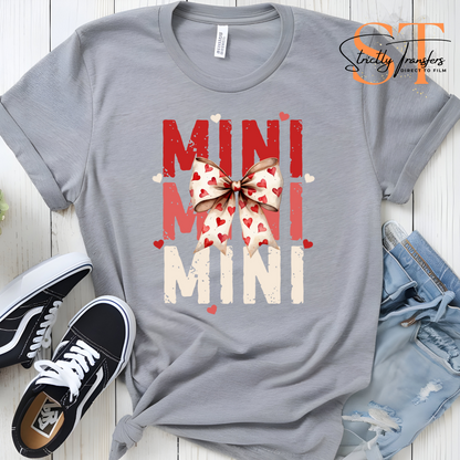 Mini Cream Bow Direct to Film Transfers