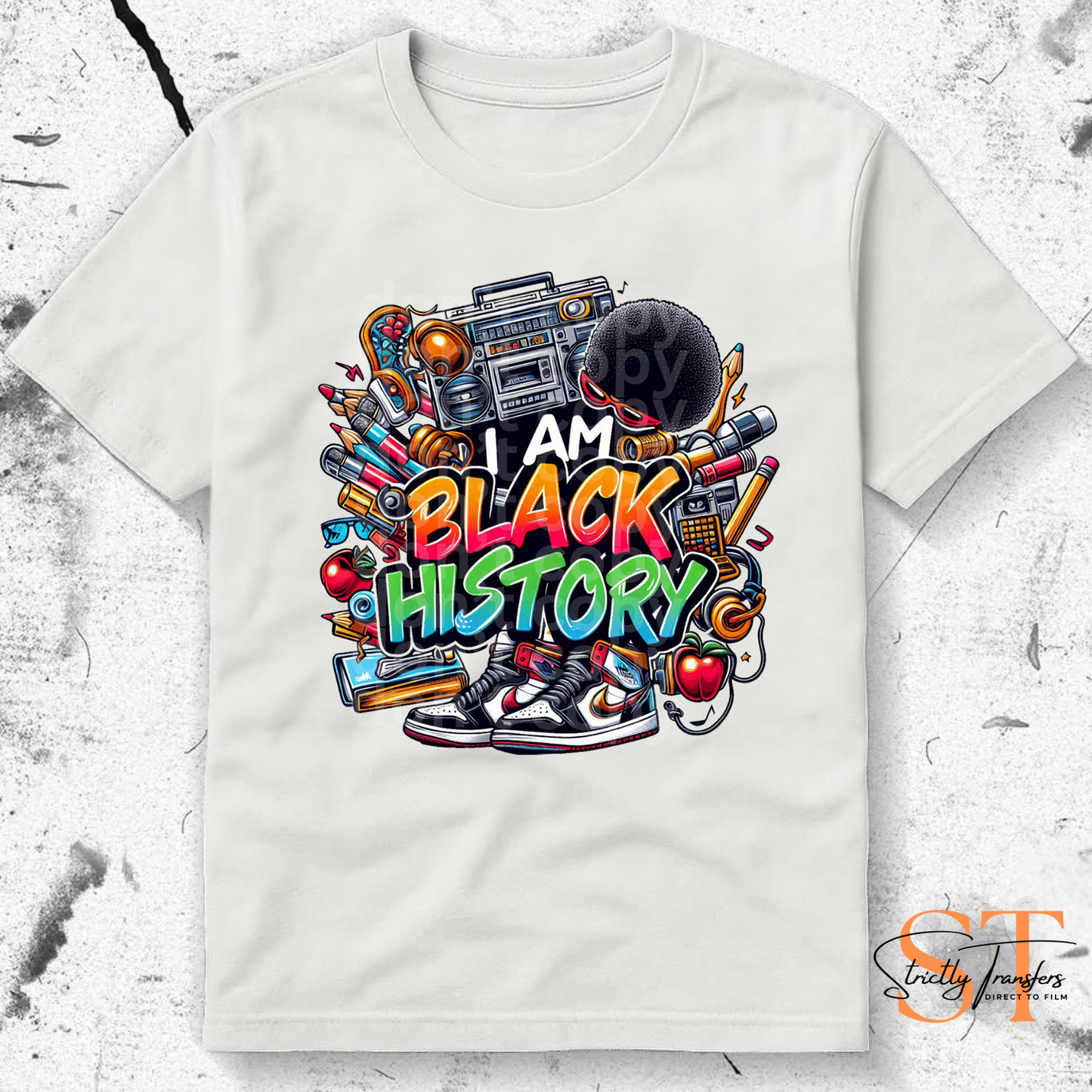 I am Black History Hip Hop Direct to Film Transfers