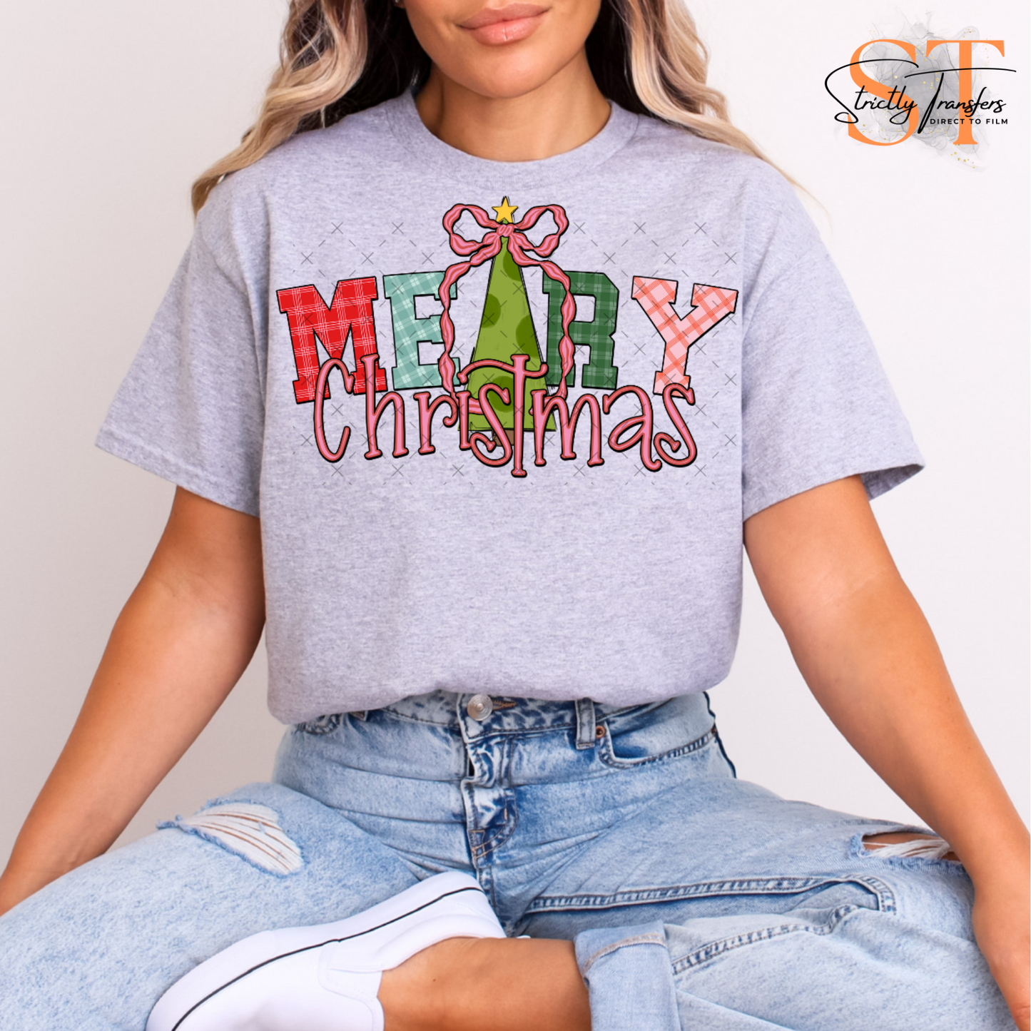 Merry Christmas - 6 options Direct to Film Transfers