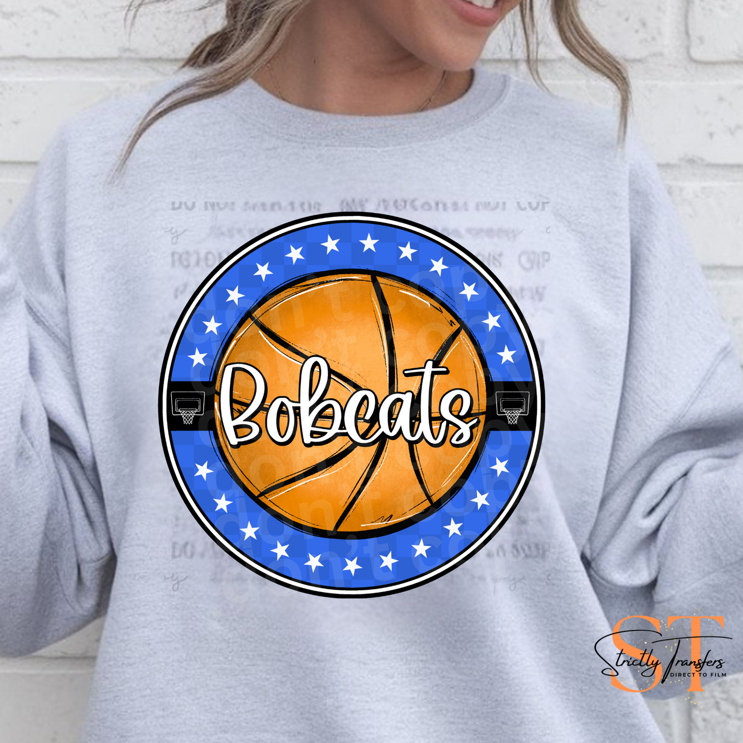 Bobcats Basketball Star Circle Direct to Film Transfers