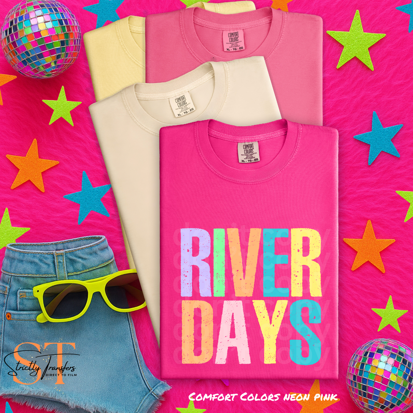 RIVER DAYS Summer Sayings Direct to Film Transfers