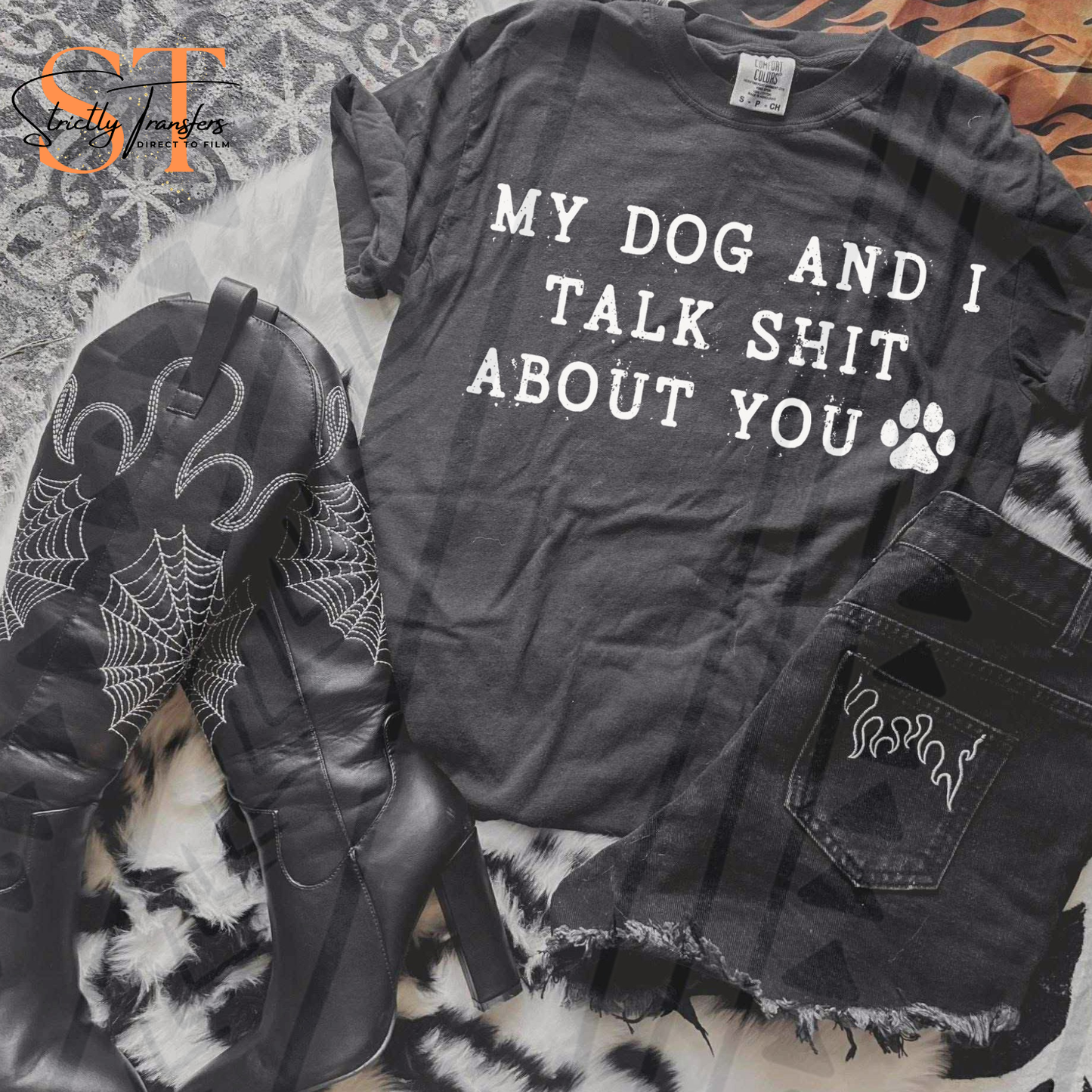 My Dog and I Talk Direct to Film Transfers