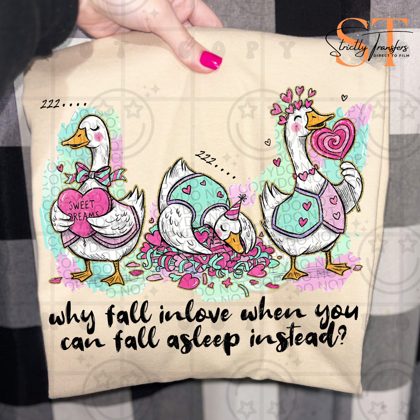 Why Fall In Love When I Can Fall Asleep Direct to Film Transfers