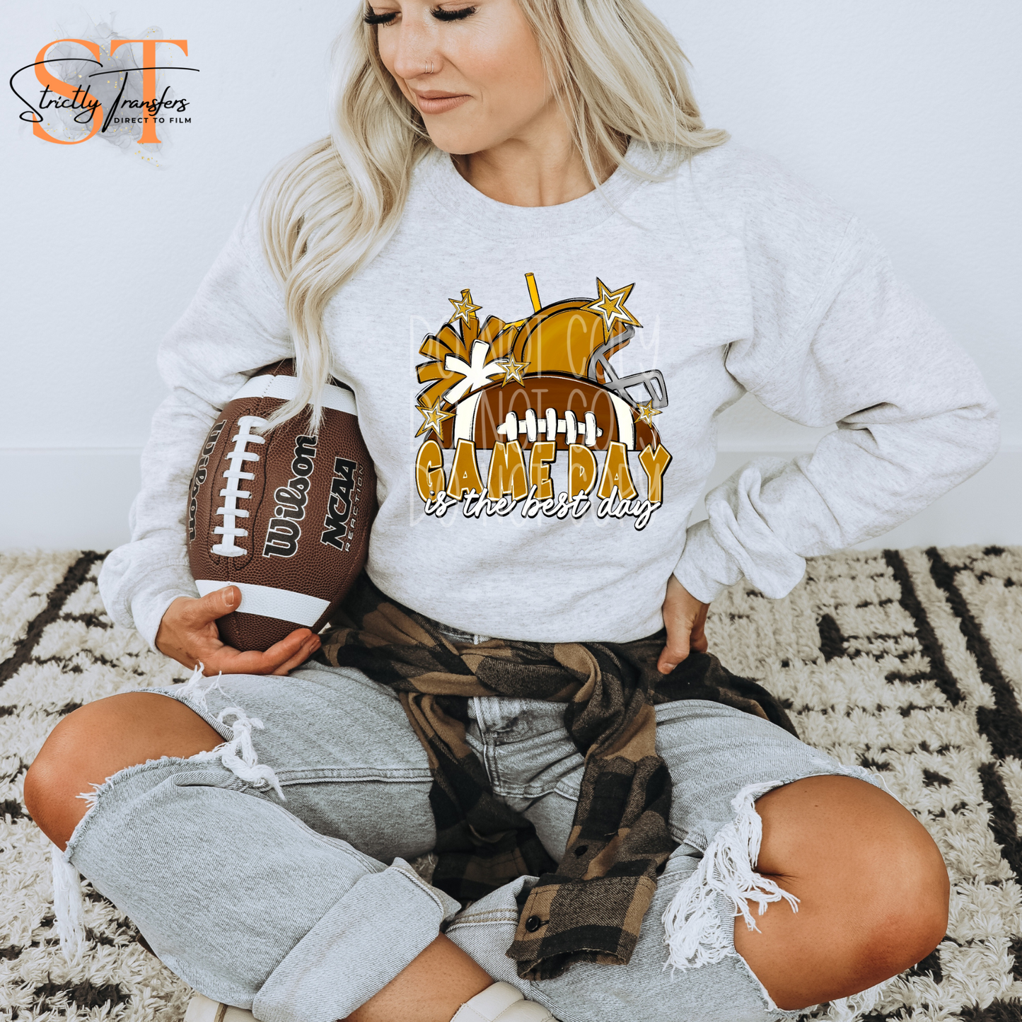 Game Day is the Best Day - Multiple Colors Direct to Film Transfers