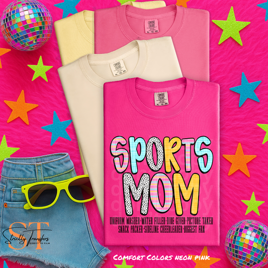 Sports Mom Direct to Film Transfers