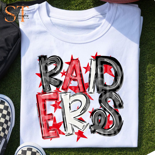 Raiders Messy Spirit Direct to Film Transfers