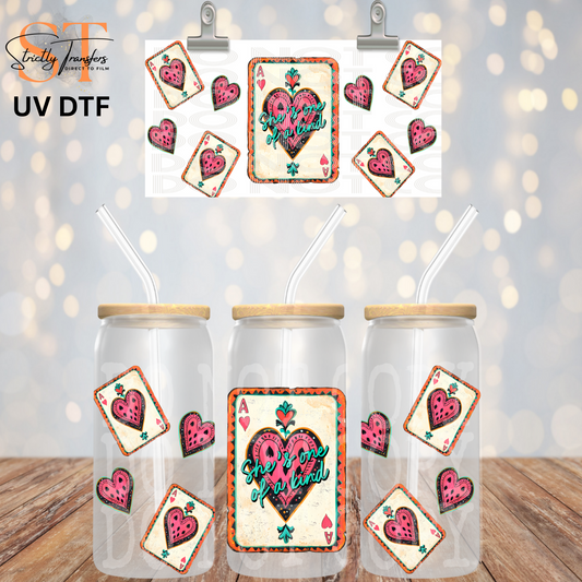 She's One of a Kind Libbey UV Wrap Direct to Film Wraps