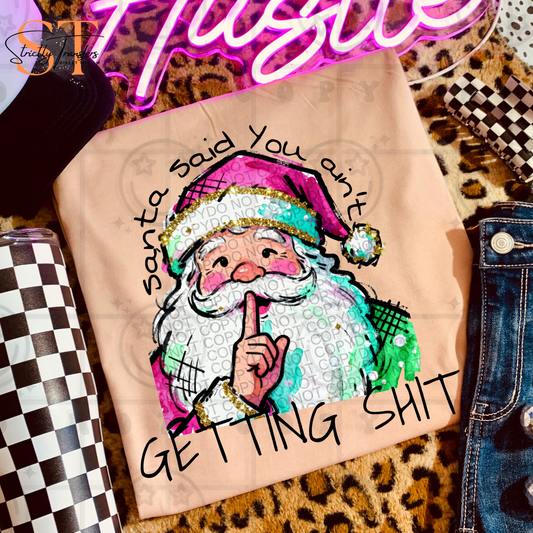 Santa Said you Ain't Getting Sh*t Direct to Film Transfers