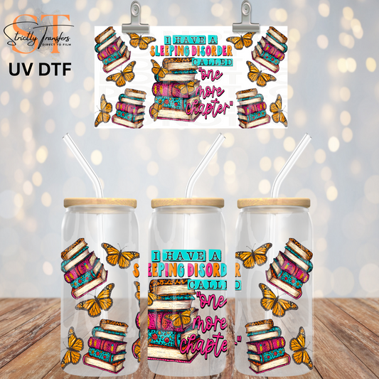 I have a Sleeping Disorder Libbey UV Wrap Direct to Film Wraps