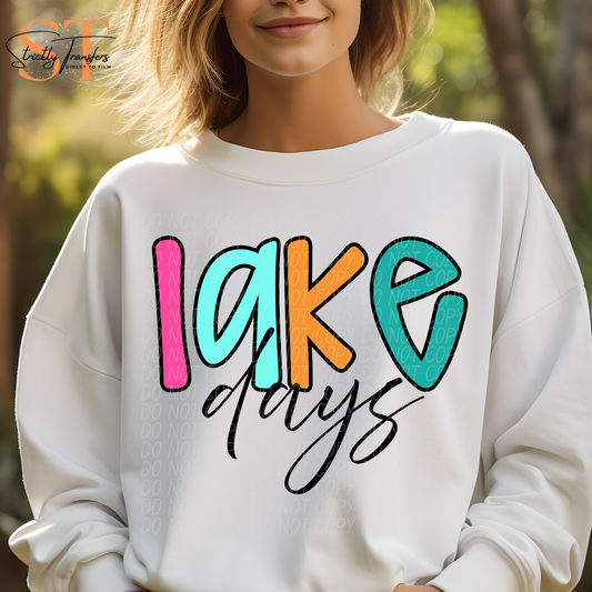 Lake Days Direct to Film Transfers