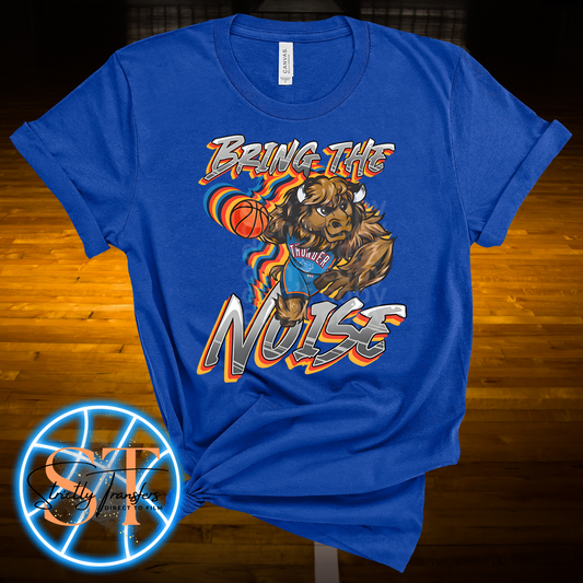 OKC Thunder Bring the Noise Direct to Film Transfers