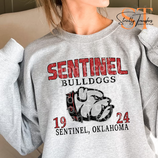 Sentinel Bulldogs 1924 Weathered Direct to Film Transfers