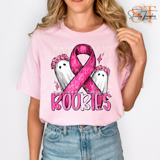 Save the Boobies Direct to Film Transfers
