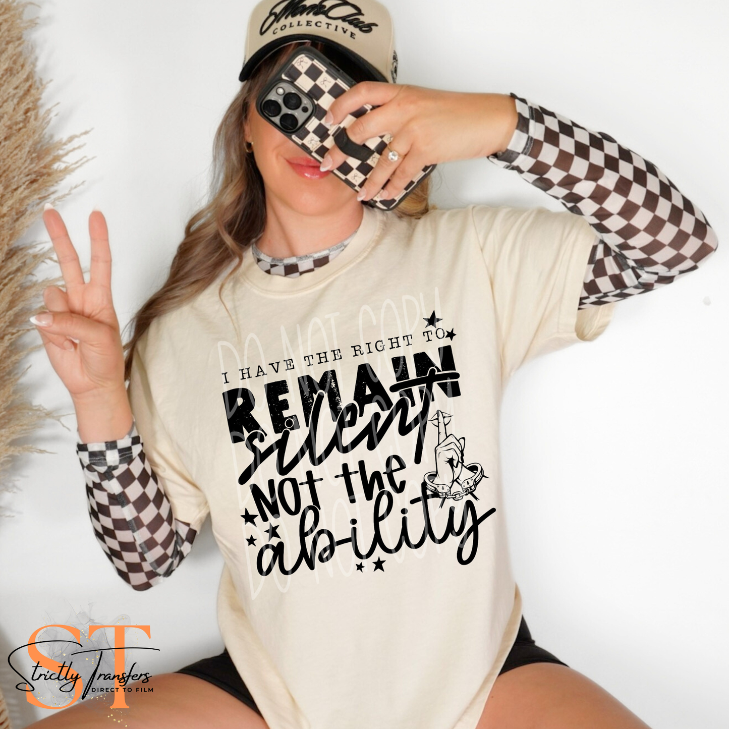 I Have the Right to Remain Silent Direct to Film Transfers