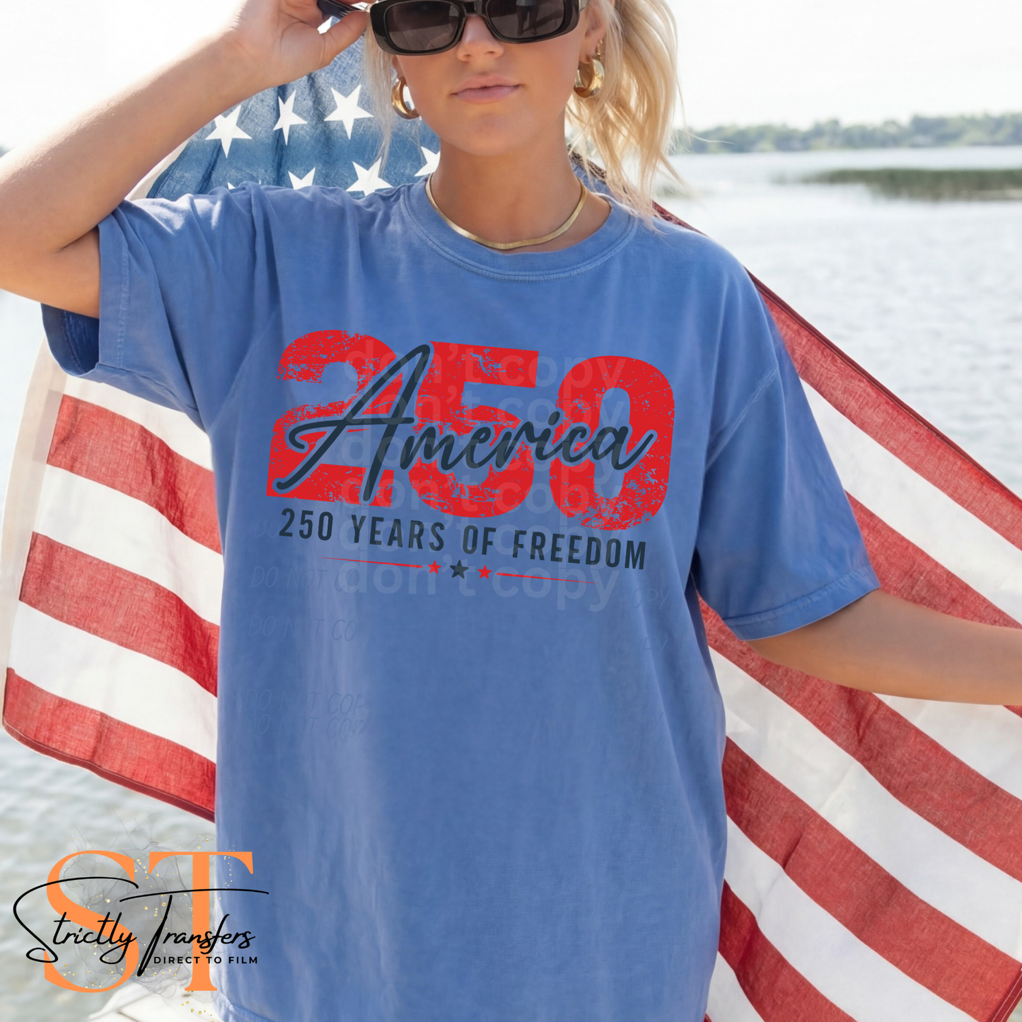 America 250 Direct to Film Transfers