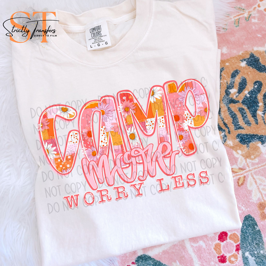 Camp More Worry Less Direct to Film Transfers