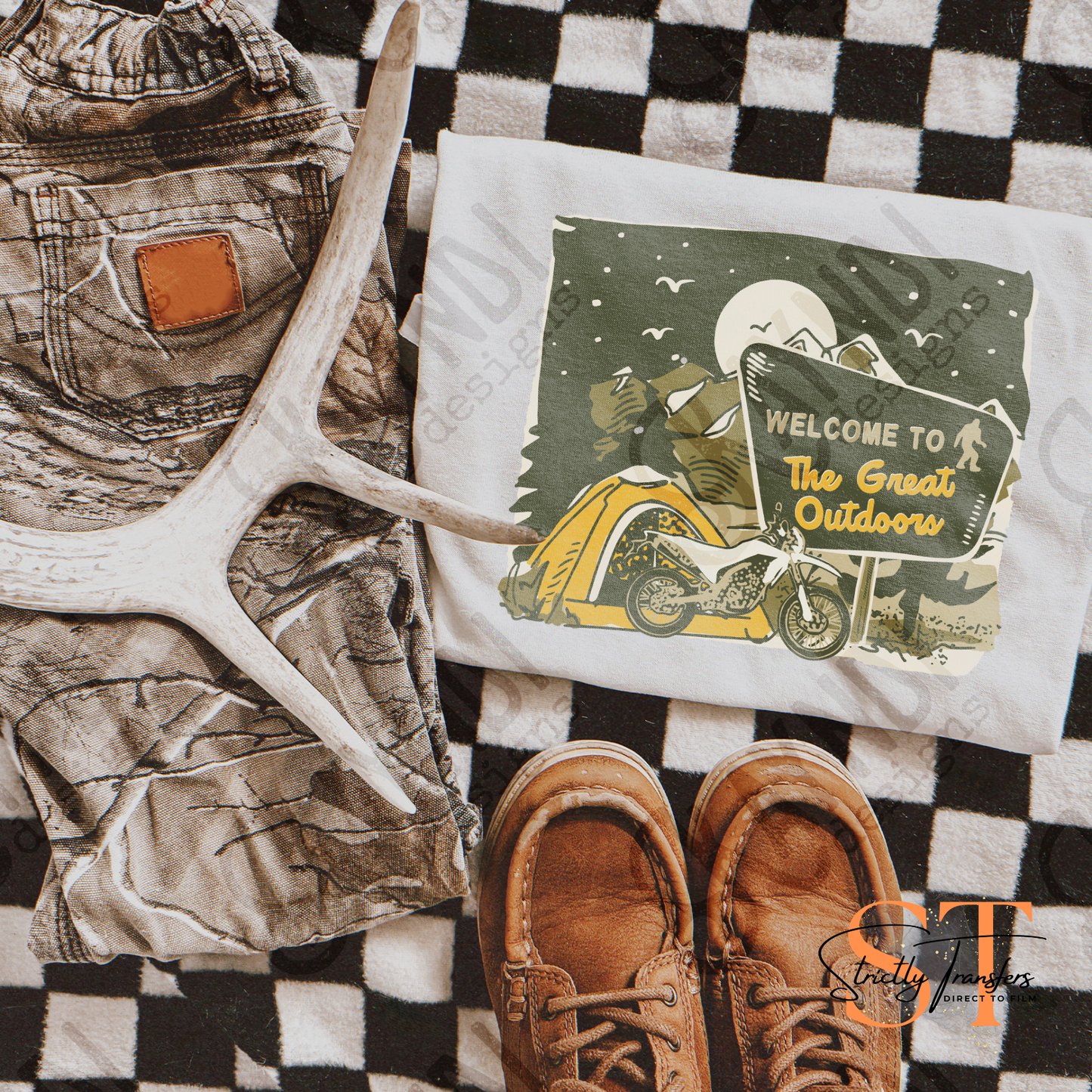 Welcome to the Great Outdoors Direct to Film Transfers