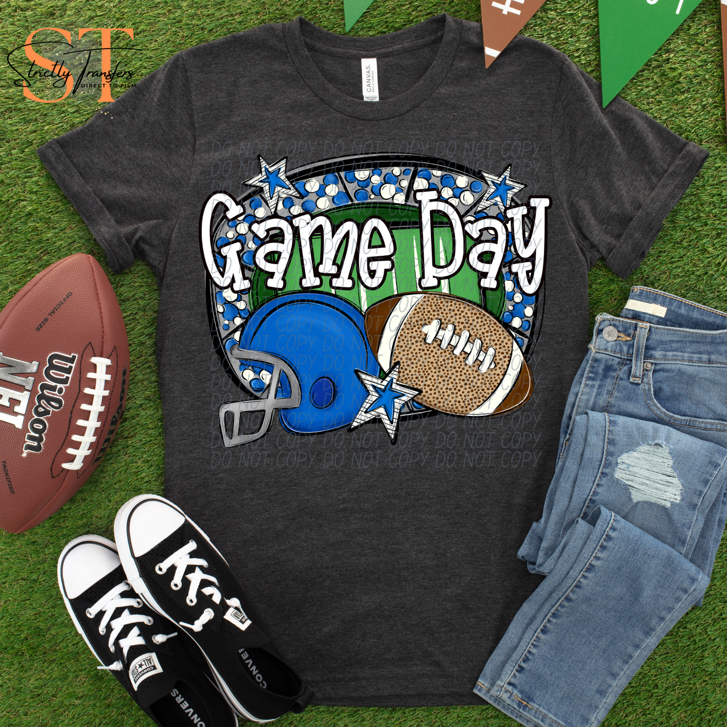 Game Day Football Rounds Direct to Film Transfers