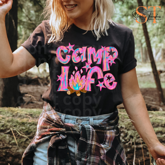 Camp Life Direct to Film Transfers
