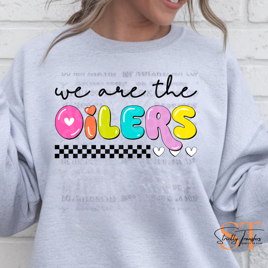 We are the Oilers Direct to Film Transfers