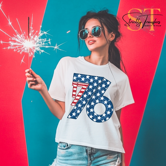 1776 Direct to Film Transfers