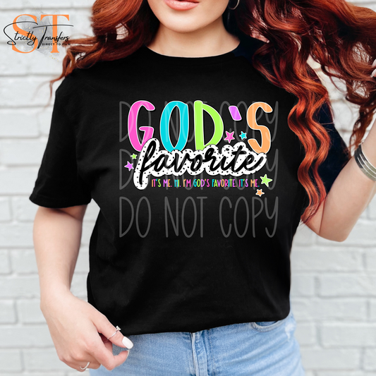 God's Favorite Direct to Film Transfers