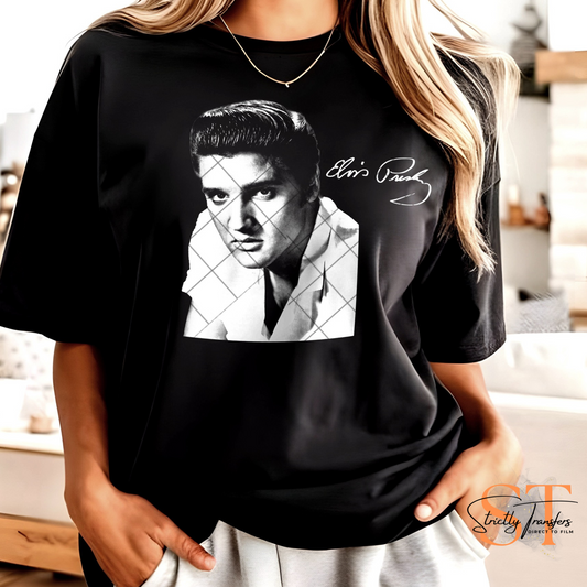 Elvis Presley Signature Direct to Film Transfers