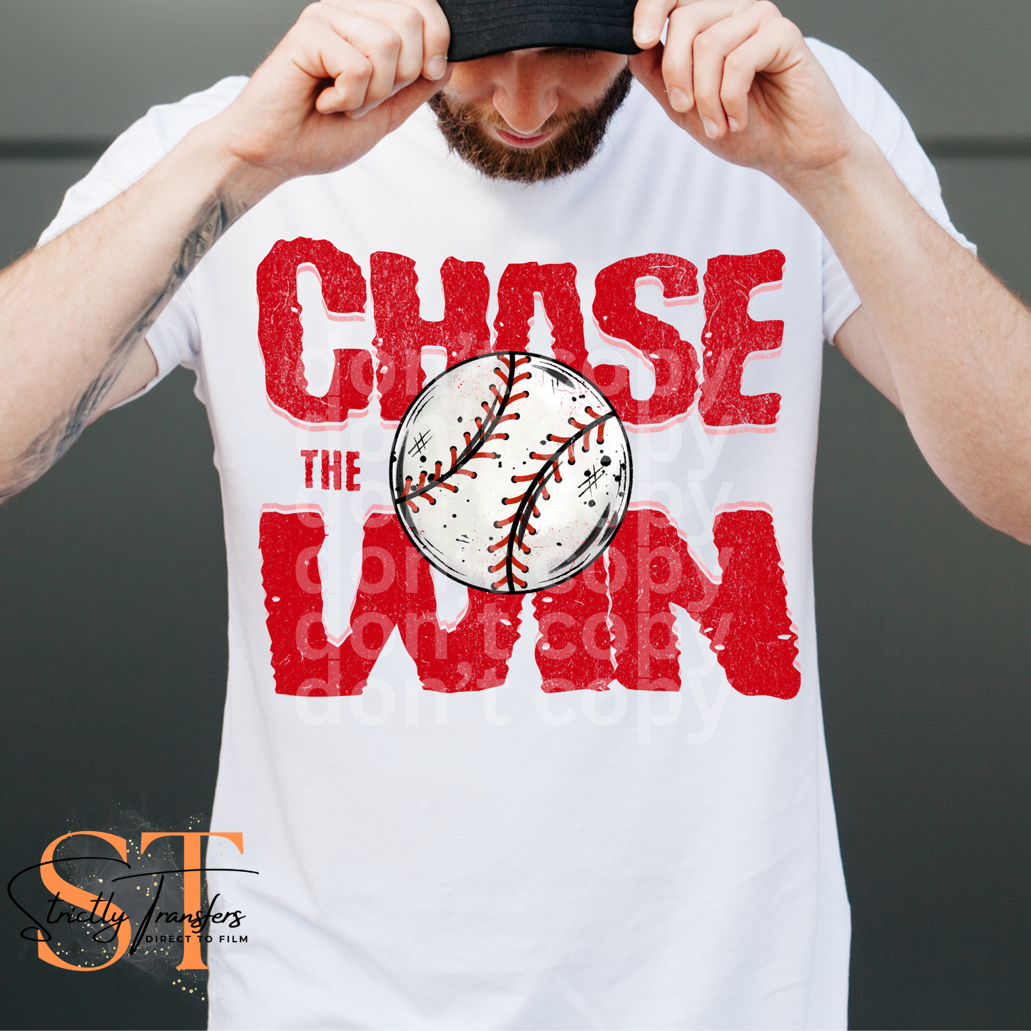 Chase the Win - 8 options Direct to Film Transfers