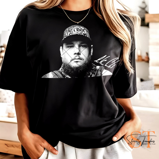Luke Combs Signature Direct to Film Transfers