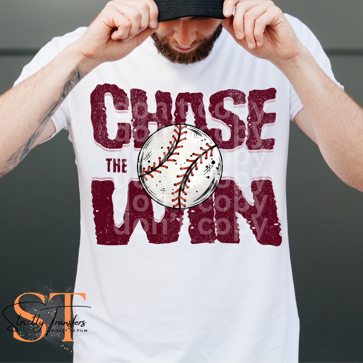 Chase the Win - 8 options Direct to Film Transfers