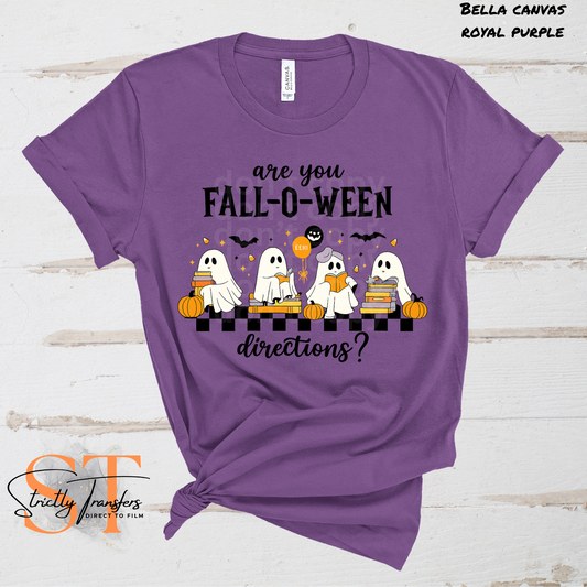 Are you Fall-O-Ween Directions? Direct to Film Transfers