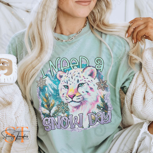 I Need a Snow Day Direct to Film Transfers