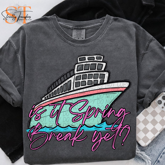 Is it Spring Break Yet? Ship Direct to Film Transfers