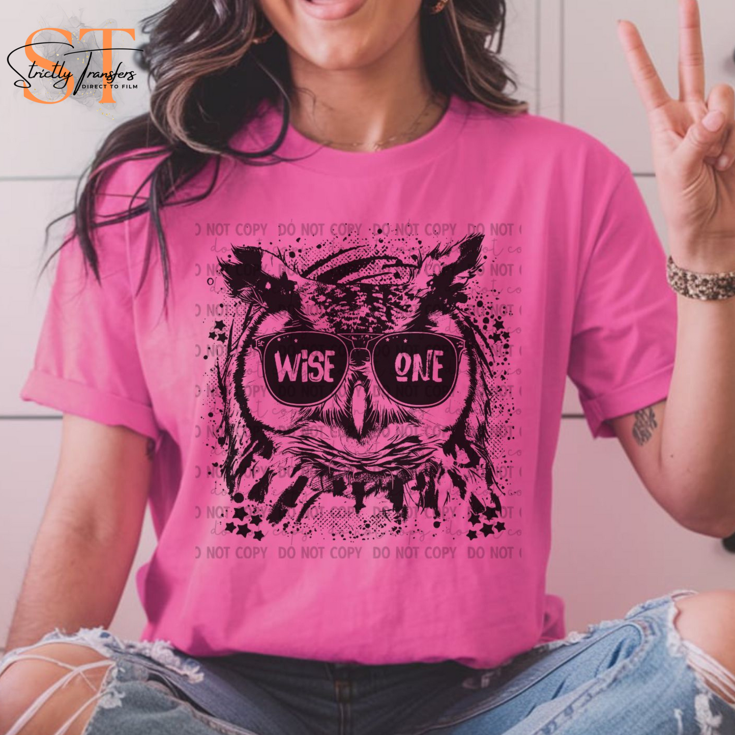 Wise One Direct to Film Transfers