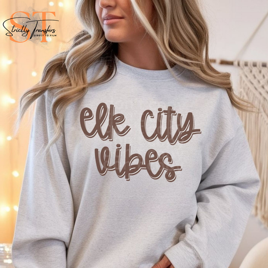 Elk City Vibes Script Direct to Film Transfers