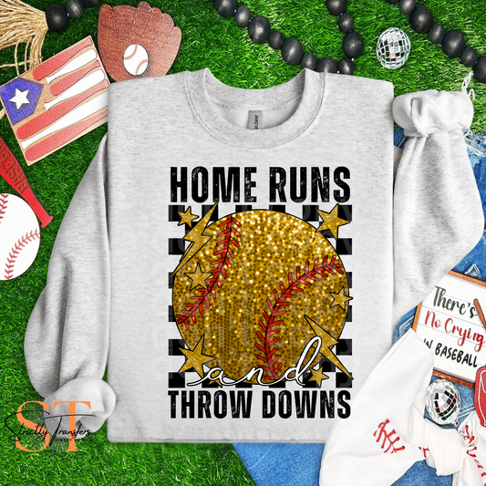 Homeruns and Throw Downs Direct to Film Transfers