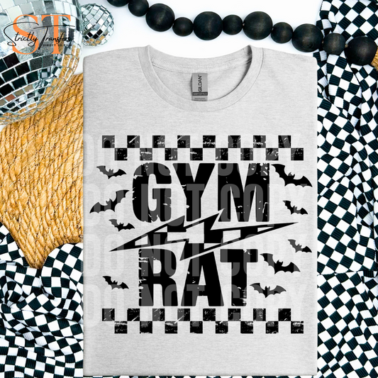 Gym Rat with Bats Direct to Film Transfers