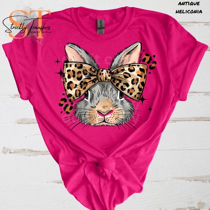 Leopard Bunny Direct to Film Transfers