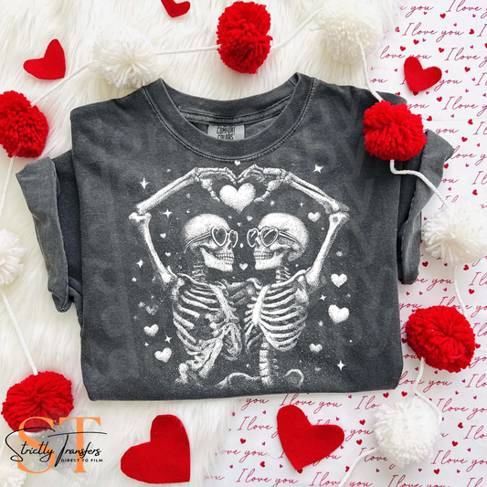 Love Skeletons Direct to Film Transfers