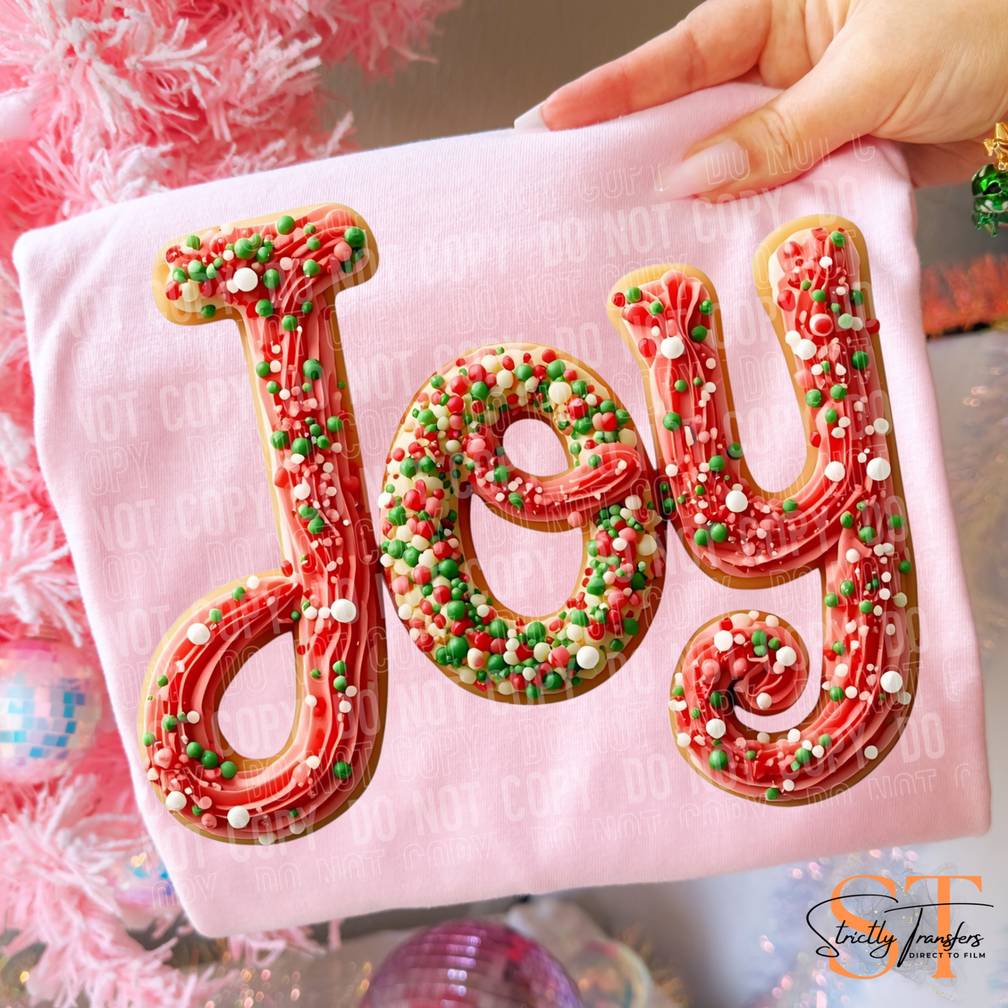 Joy Faux Cookie Direct to Film Transfers